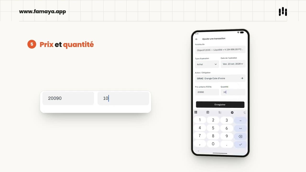 Miniature de la vidéo : Ajouter une transaction et simuler un achat
